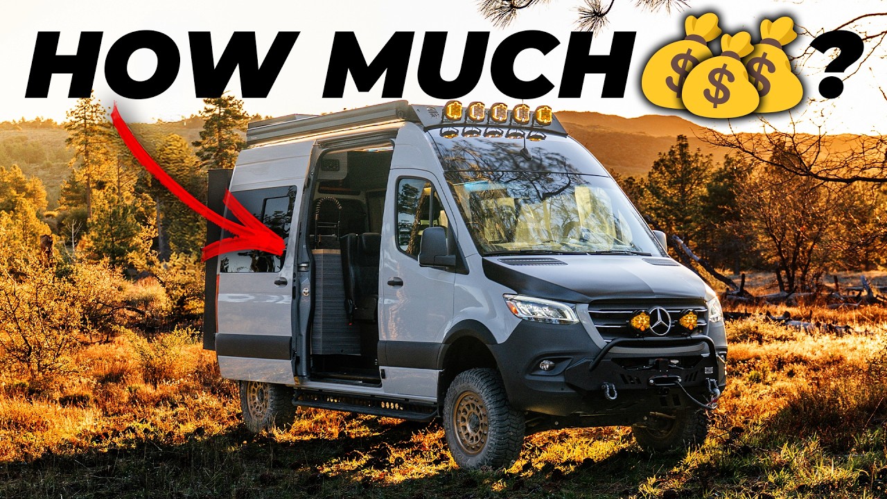 Sand Color Sprinter Van Our Luxury SandyVans Sprinter Van Build Cost - EVERY PART! - YouTube