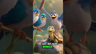 Tiko the Turtle Who Wanted to Fly 🐢🪽 | Short Inspirational Story for Kids & Adults