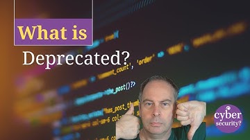 What is deprecated?