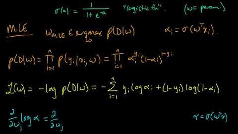 (ML 15.5) Logistic regression (binary) - computing the gradient-hWLdFMccpTY.mkv
