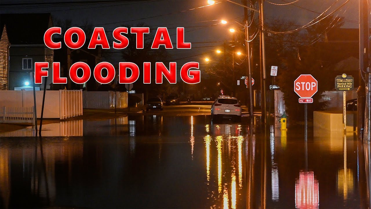 March 4th 2023 Coastal Flooding - Freeport, New York
