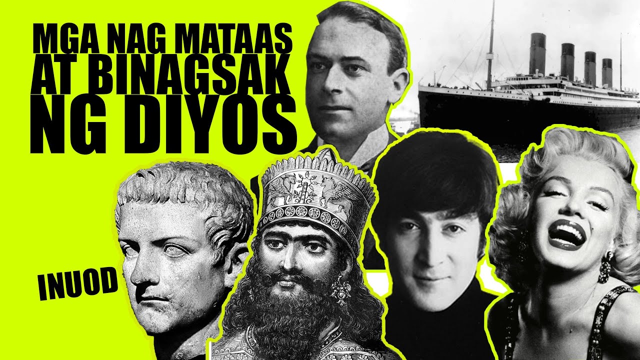 MGA TAONG NAG MATAAS AT BINAGSAK NG DIYOS