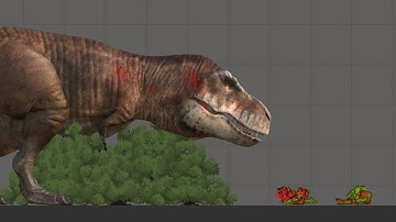 Tyrannosaurus rex Mod melon sandbox playground Trex