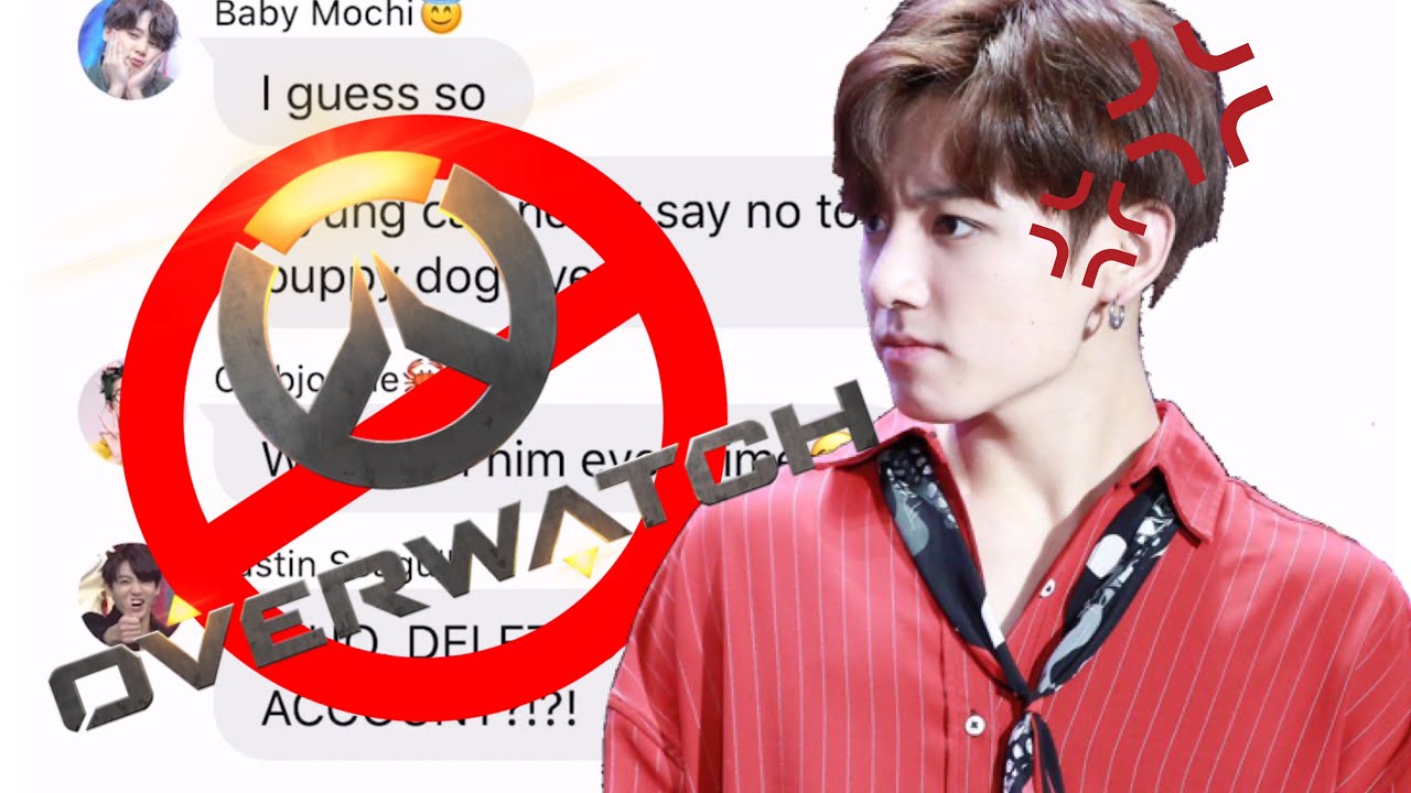 BTS Texts- ThE oNe WhO DeLeTeD JuNgKoOkS OvErWaTcH AcCoUnT