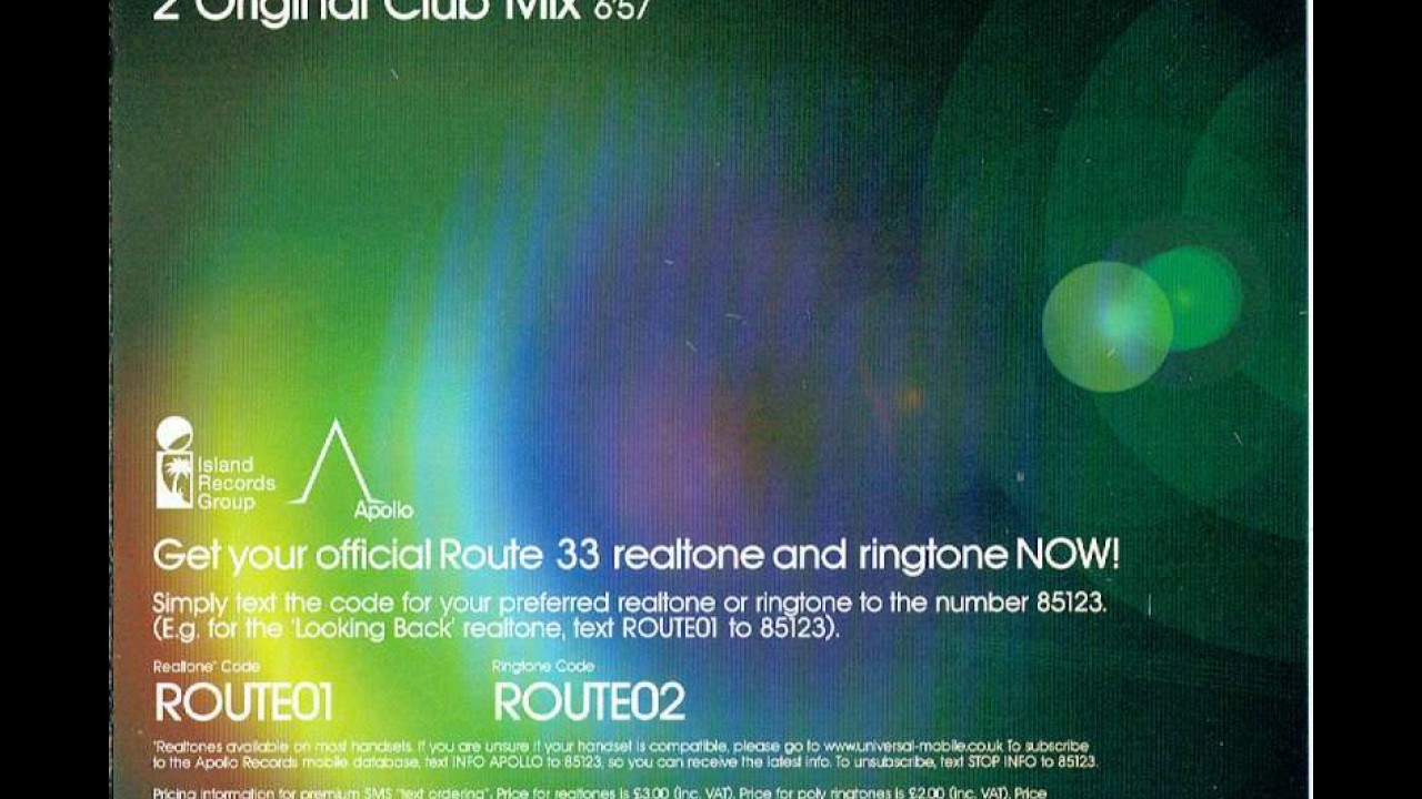 Route 33 Feat. Alex James - Looking Back (Original Club Mix) - YouTube