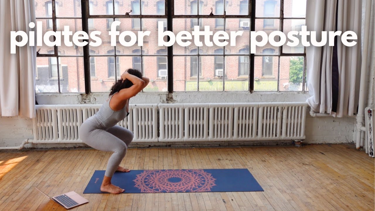 30-минутная программа пилатеса для улучшения осанки. Оборудование не требуется. #pilatesworkout