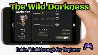 The Wild Darkness Barbarian || Gameplay Walkthrough Guide Beginner || Android/iOS screenshot 5