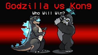 NEW Among Us GODZILLA VS KING KONG ROLE?! (Crazy Mod)