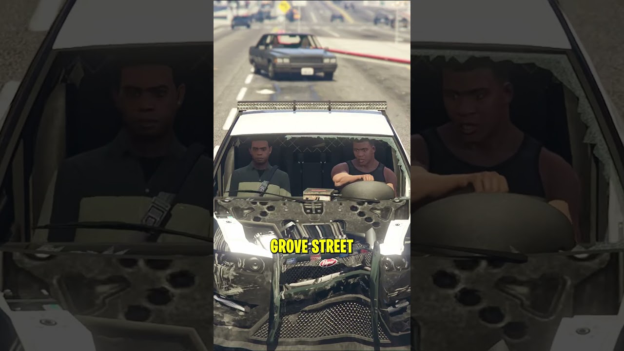 Вы не поверите, что в GTA 5 есть СКРЫТАЯ отсылка к Grove Street Families?