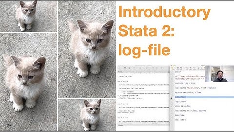 Introductory Stata 2: log-file