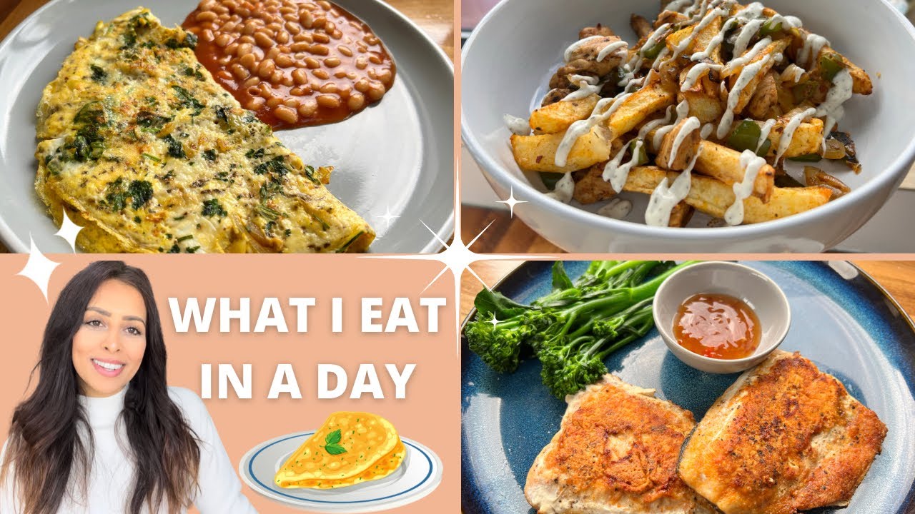 WHAT I EAT IN A DAY TO LOSE WEIGHT // HEALTHY & DELICIOUS MEALS