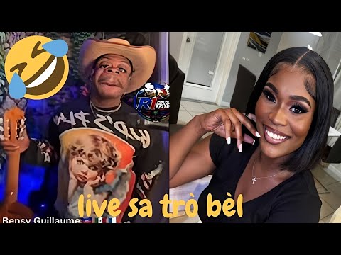 Rutshelle Guillaume calls into Bensy's live stream😲😲Rutshelle sings for Bensy🫣🫣Bensy and Rutshell...