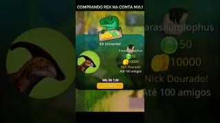 COMPRANDO O REX NA MINHA CONTA NÍVEL 1 NO THE CURSED ISLE!!!