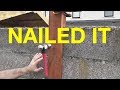 How to Fit a Post to a Concrete Block Wall Yourself