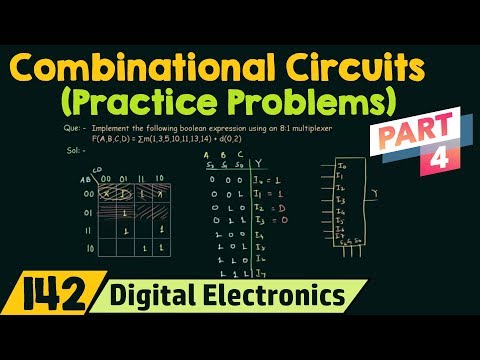 Practice Problems on Combinational Circuits (Part 4)