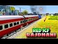 DRIVE OLD RED ICF COACH TRAIN | Indian Train Simulator | Train Simulator | train games | train video