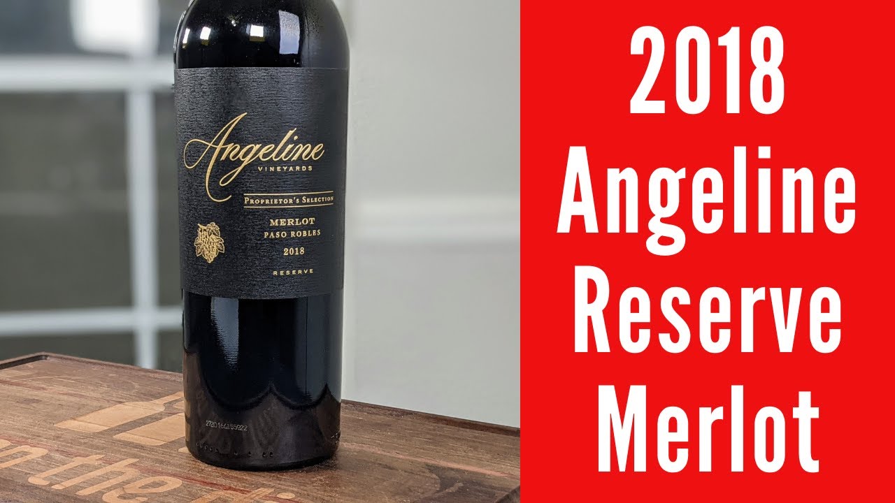 Angeline 2018 Reserve Merlot Wine Review YouTube