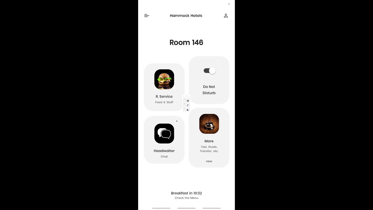 [Flutter] Room Service Application UI/UX Design (with source code