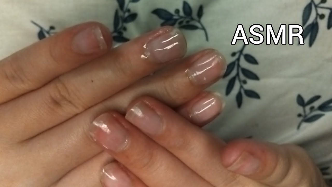 ASMR - Rotina de cuidados com as unhas p/ o Natal 2025! ❤️🎄✨️ com sons de boca, voz suave e sussurro