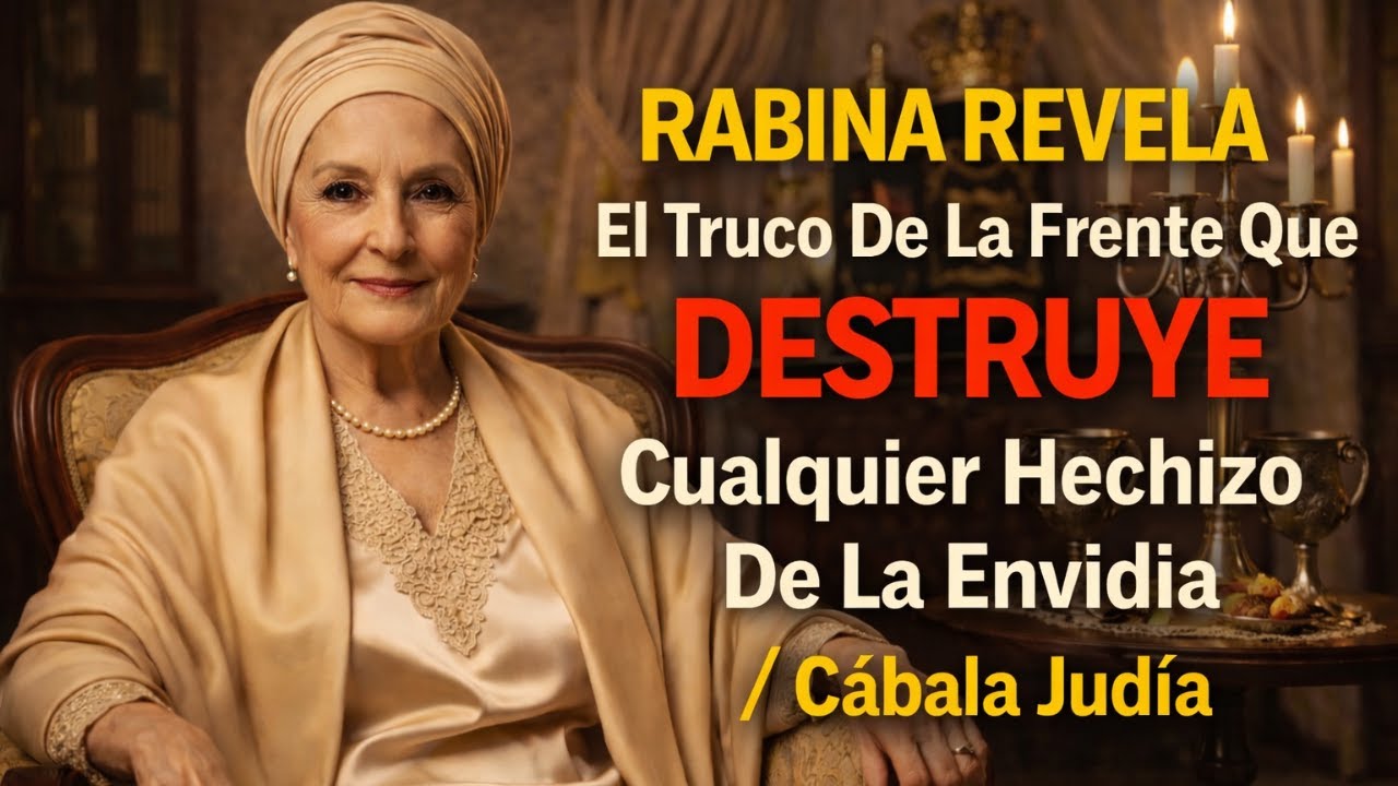 RABINA REVELA  El Truco De La Frente Que DESTRUYE Cualquier Hechizo De La Envidia / Cábala Judía