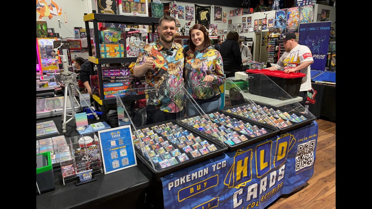 LIVE Pokemon Card Vendor POV! Gamer’s Alley - Gastonia, NC