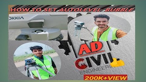 how to set autolevel bubble || set bubbles  ||  auto level ka bubble set karna shikhe....
