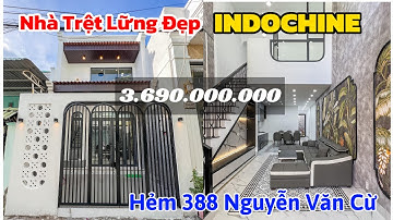 Bán Nhà Cần Thơ | Nhà Trệt Lững Thiết Kế Indochine rất đẹp Hẻm 388 Nguyễn Văn Cừ