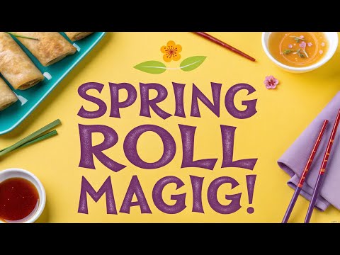 Cook With Me: Fry Irresistibly Crispy Spring Rolls from Scratch!