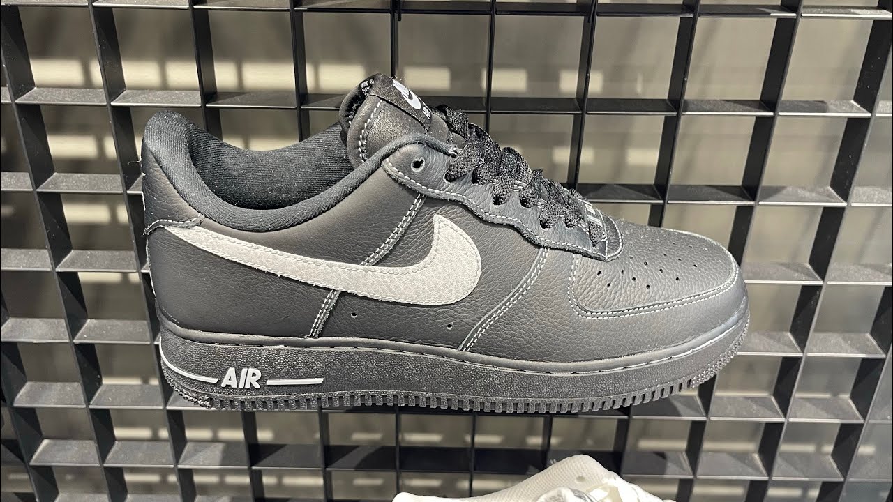 Nike Air Force 1 '07 LV8 “Black Wolf Grey” - Style Code: HQ2037