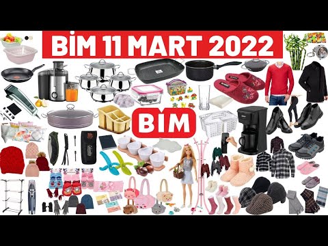 İLK SİZ İZLEYİN | BİM 11 MART 2022 CUMA GERÇEK KATALOĞU | ÇEYİZLİK ÜRÜNLER #bim