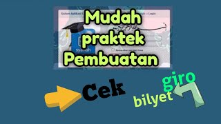 cara penerbitan cek atau bilyet giro | mengenal produk perbankan