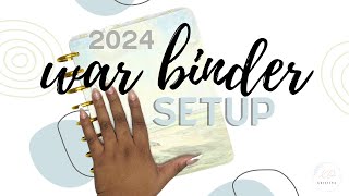 War Binder (Faith Planner) Setup | 2024 Planner Setup Series