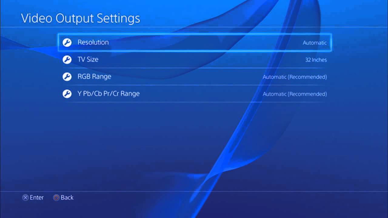 How To Change Resolution On Ps4 Youtube