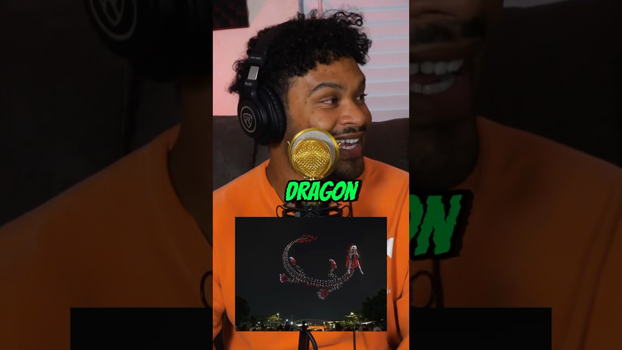 Chinese Drones Create REAL LIFE FLYING DRAGON!  