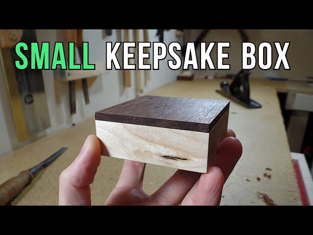 Hand tool woodworking - Pencil case with a drawer Making 