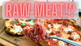 Ooni Koda 16: Putting raw meat on my pizza