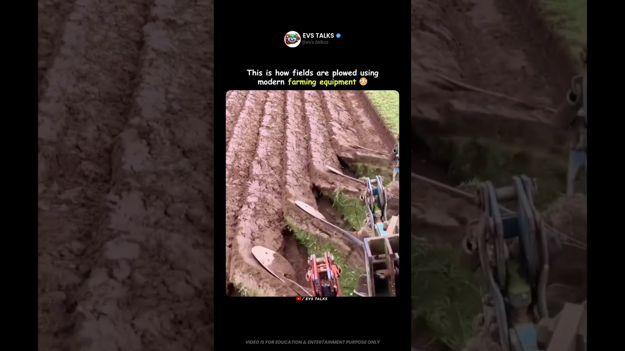 How Giant Tractors Perfectly Prepare Farmland 😮🚜