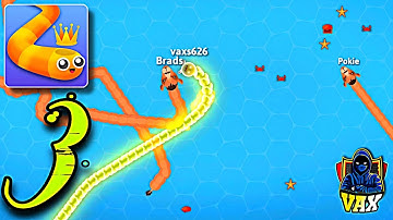 Snake.io 🐍🥵🔥 - Gameplay Walkthrough Part 3 - (iOS, Android)