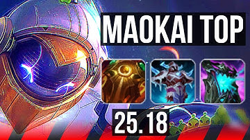 MAOKAI vs CAMILLE (TOP) | KR Master | 25.18