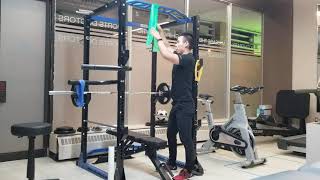 Banded Scapular Pull Downs