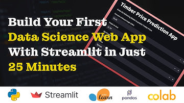 Build Your First Data Science Web App in Python Using Streamlit - All in Google Colab