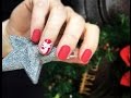 Nail Stamping Christmas Design (Reindeer)