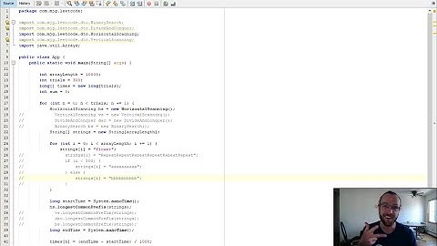 Longest Common Prefix - Evaluate Runtime With System nanoTime - Java