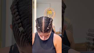 Trenzas boxeadoras ✅💯 #tresses #braids #braidmaids #hairstyle #boxbraids #hair #braidstyles