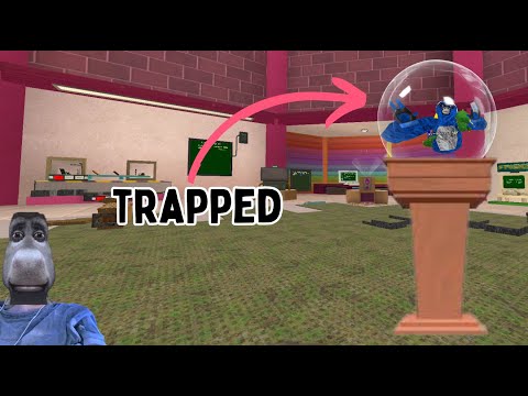 I made an unescapable trap in monke blocks!