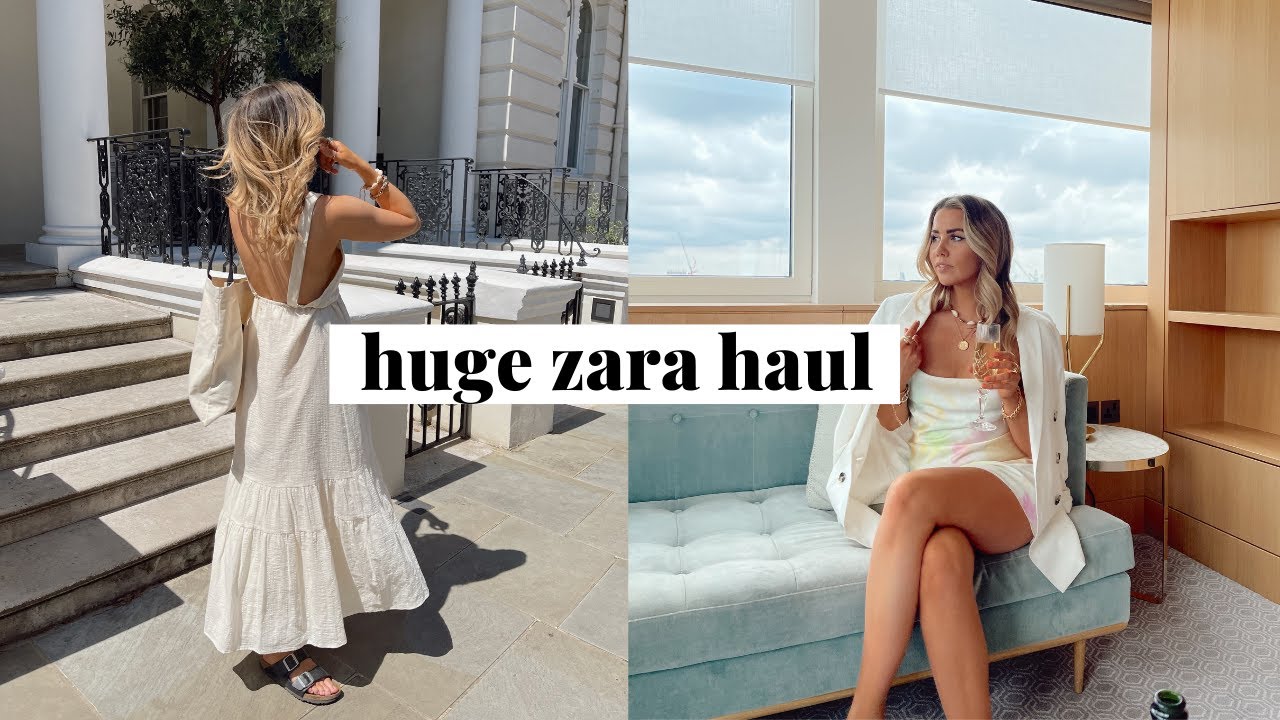 Huge Zara Summer Try-On Haul *INCL SALE*, Summer Outfit Ideas