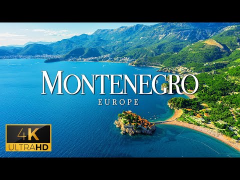 FLYING OVER MONTENEGRO (4K Video UHD) - Peaceful Music With Beautiful Nature Video For Relaxation