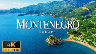 FLYING OVER MONTENEGRO (4K Video UHD) - Peaceful Music With Beautiful Nature Video For Relaxation