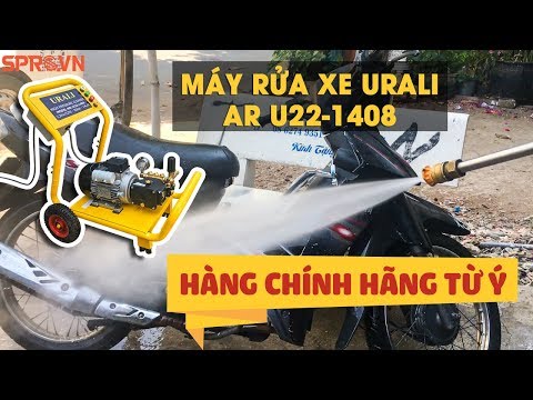 Máy rửa xe áp lực cao nhập khẩu Châu Âu - Urali AR U22-1408 | Foci