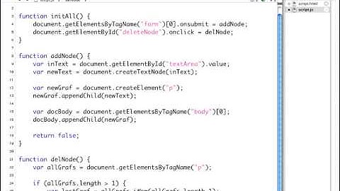JavaScript Dom Tutorial Part 2
